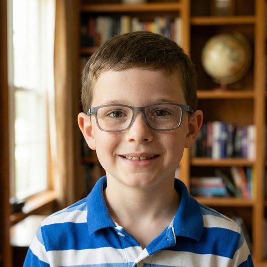 Flexi-Square: Durable Silicone Glasses for School 524